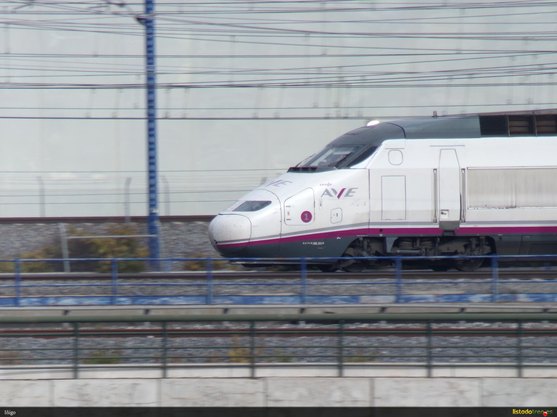 100-101 llegando a Madrid