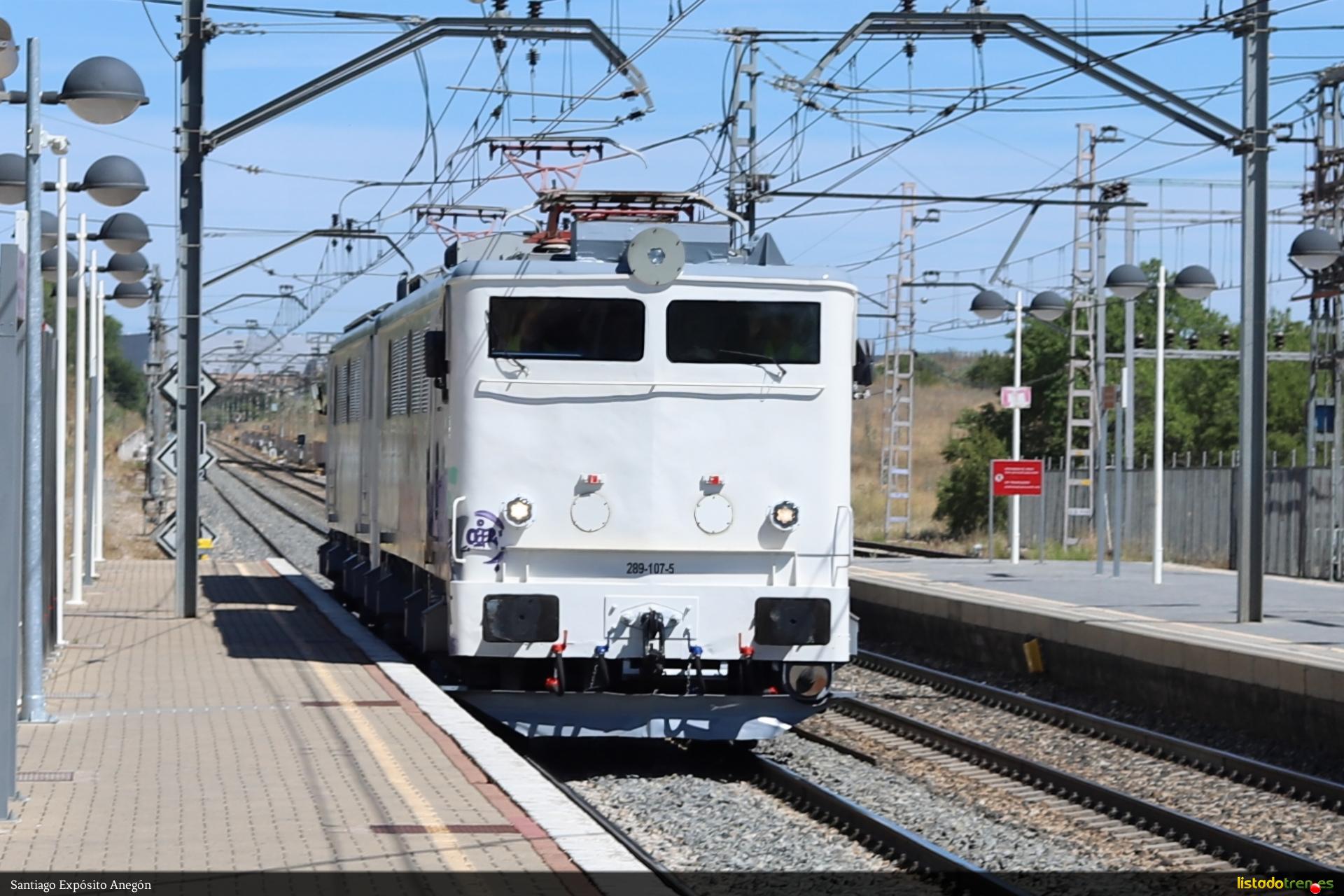 Primera circulación de la 289-107 Tándem por Valde