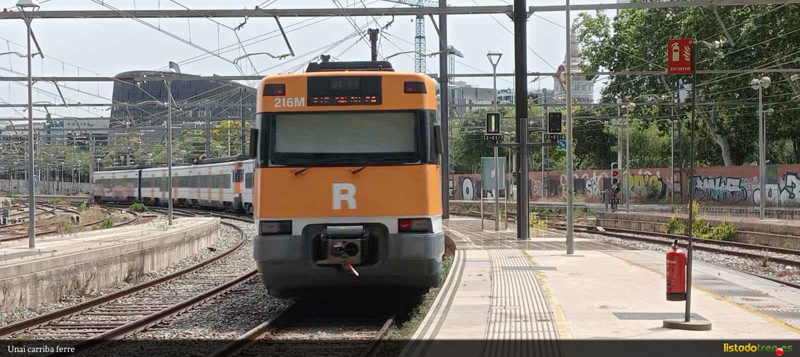 447 215M Saliendo de Barcelona Termino rumbo a Sal
