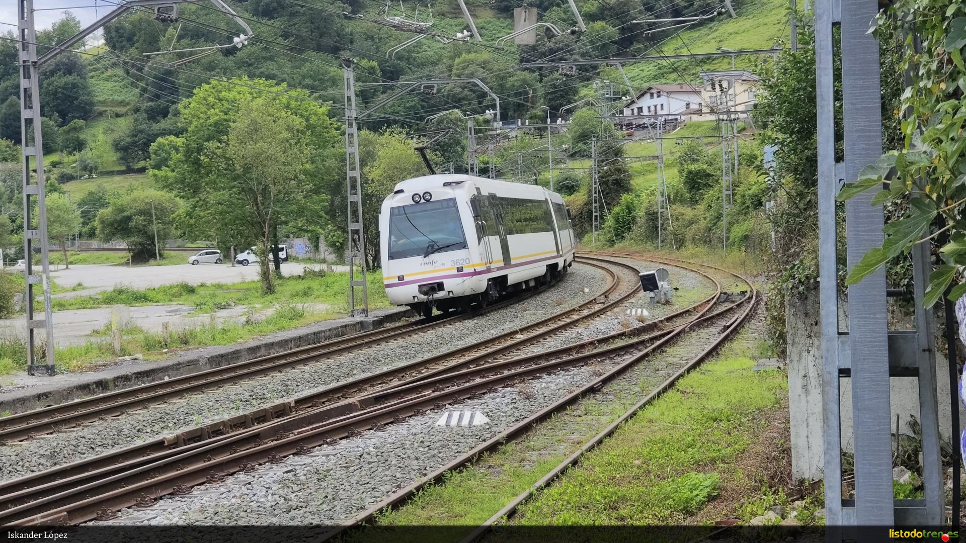 Saliendo de Irauregi