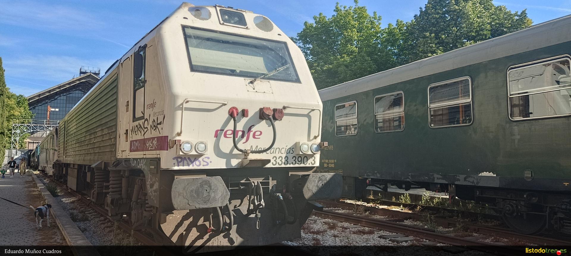 333.3 Maniobras con el Tren de la Fresa