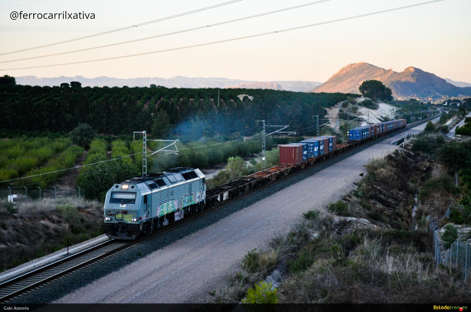 333.313 Rosco+Teco operado por Continental Rail po