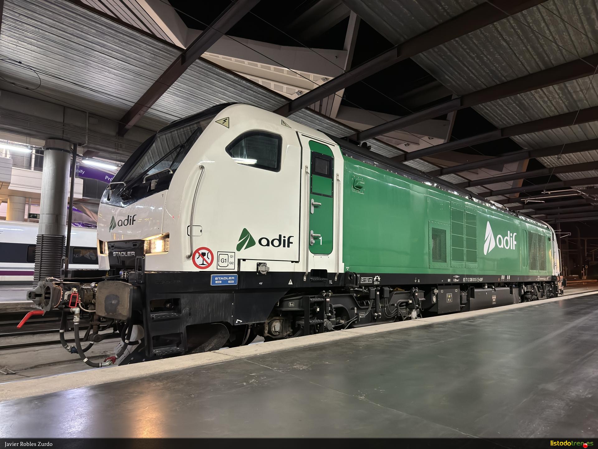 336.013 de Adif en Madrid Puerta de Atocha