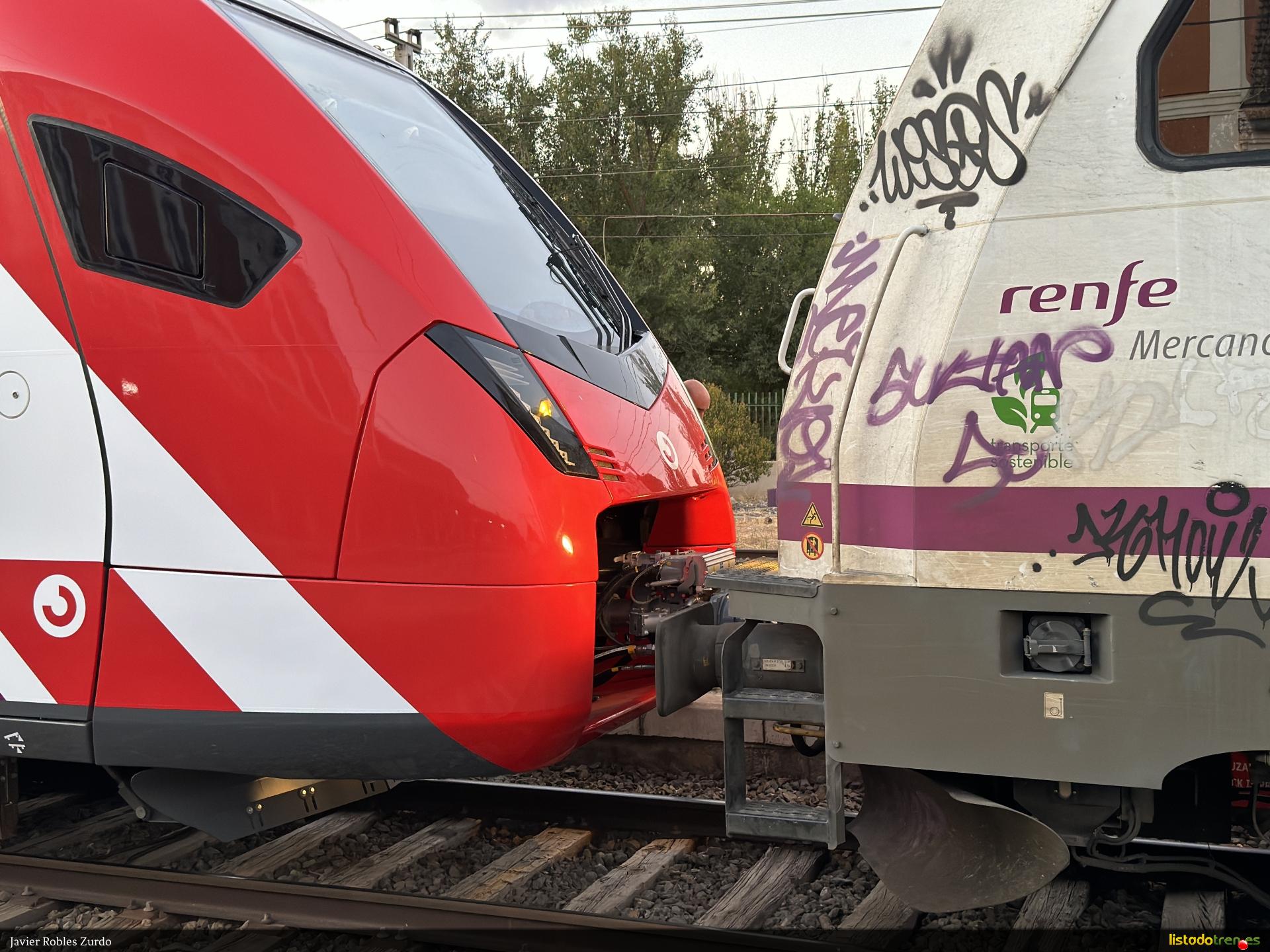 Tren 453.001 stadler en Alcazar de san juan