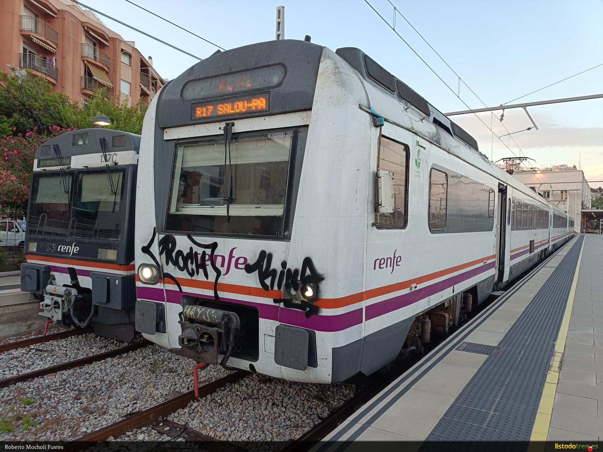 448 en vía 3 de Tarragona.