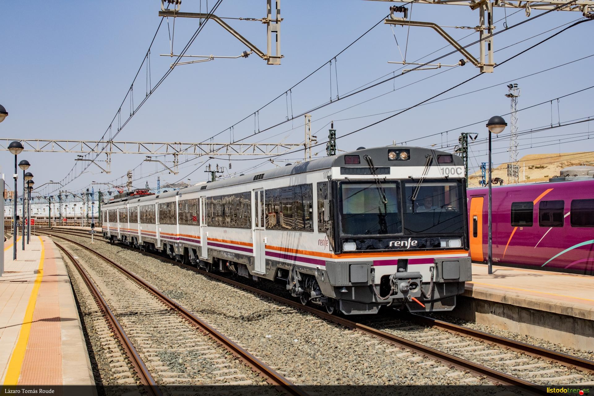 Renfe 470 entrando TCR Los Prados Málaga
