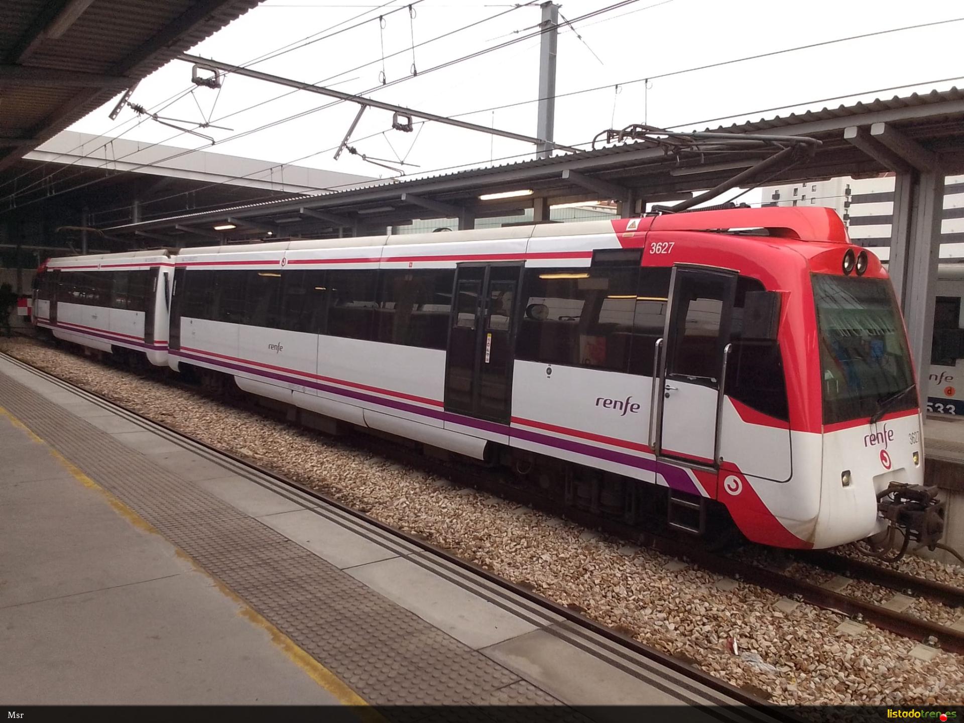 3627-3628 renfe cercanías