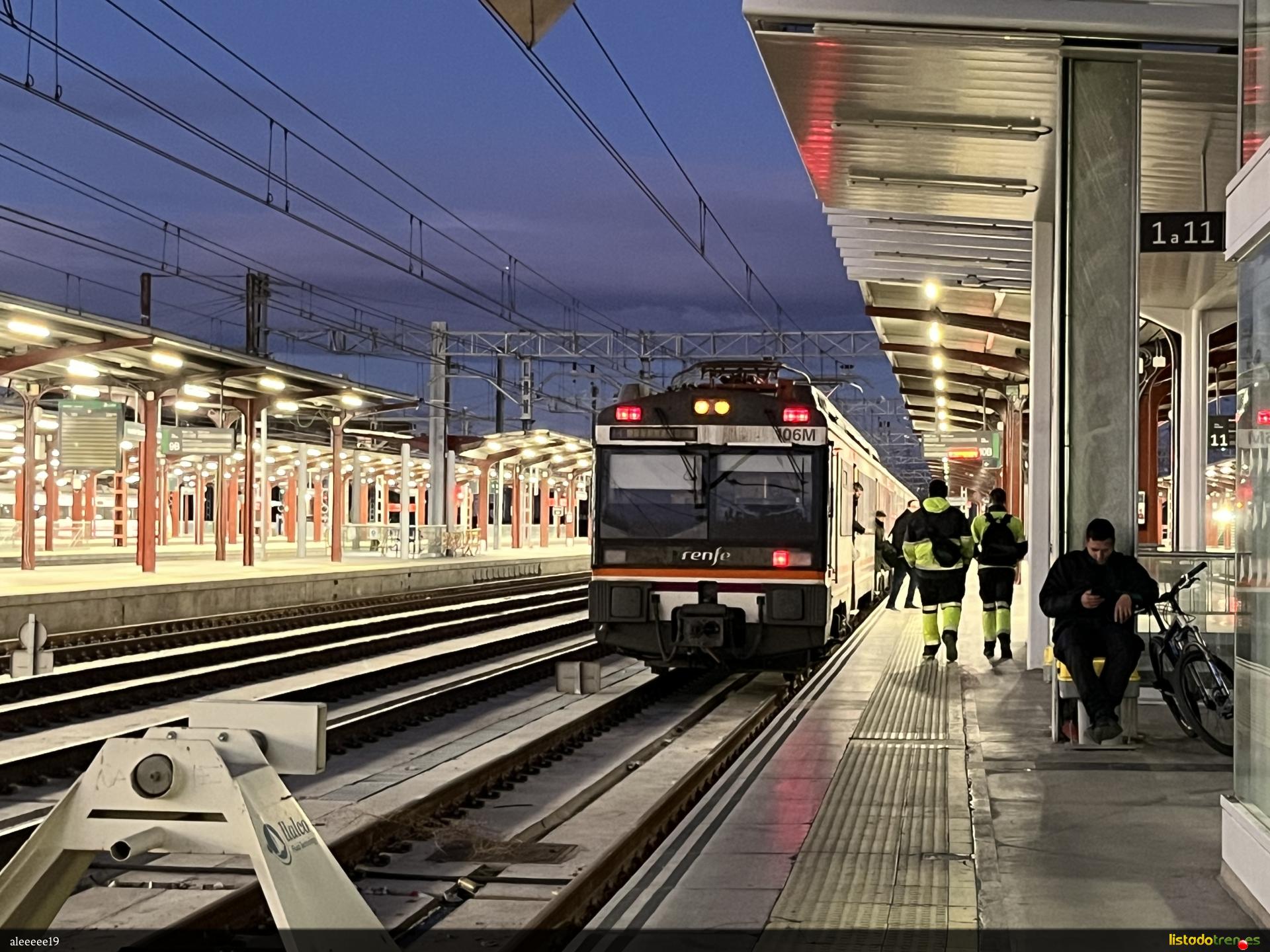 Recién llegada a Madrid desde Barcelona