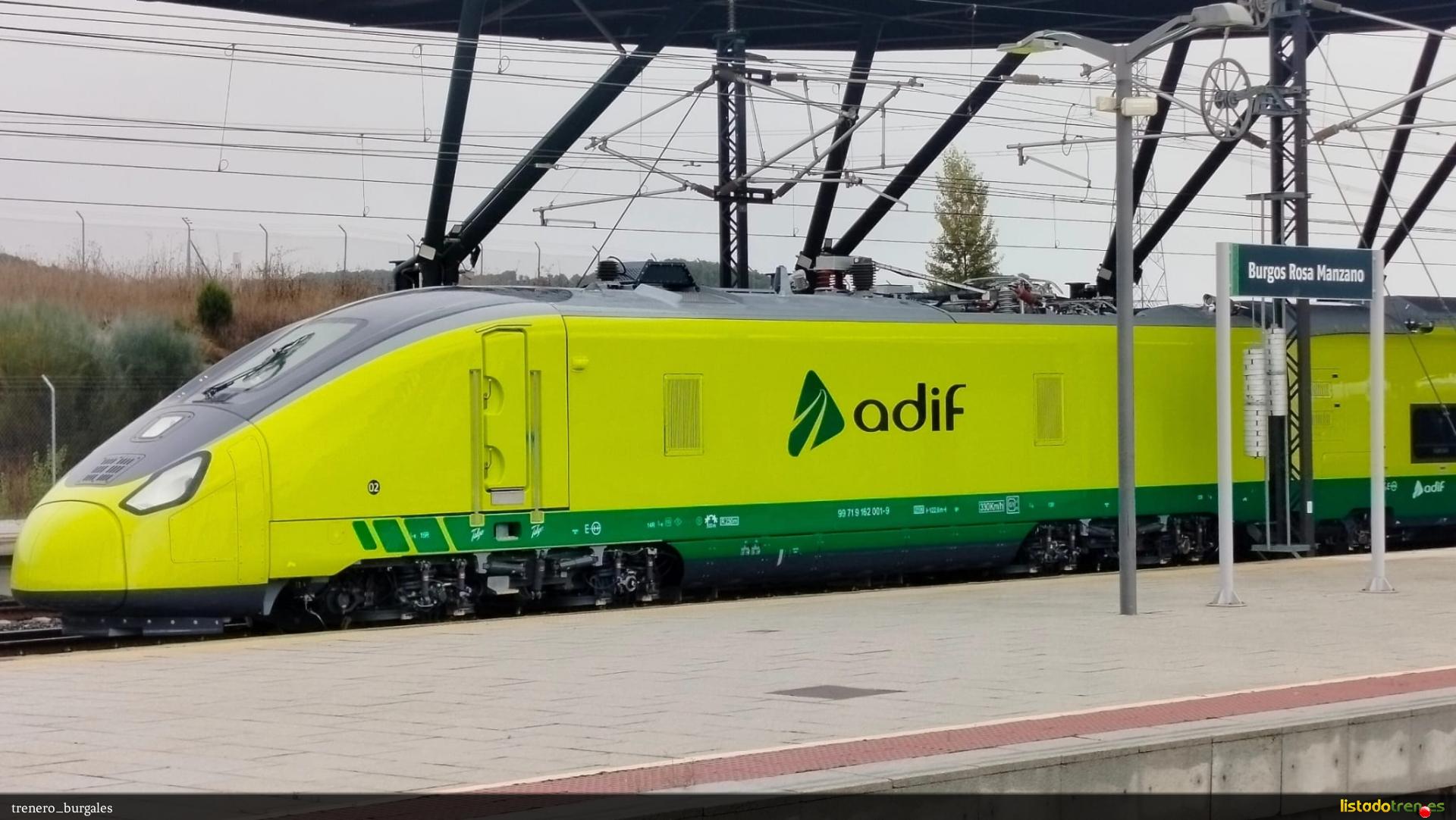 Adif Avril en Burgos