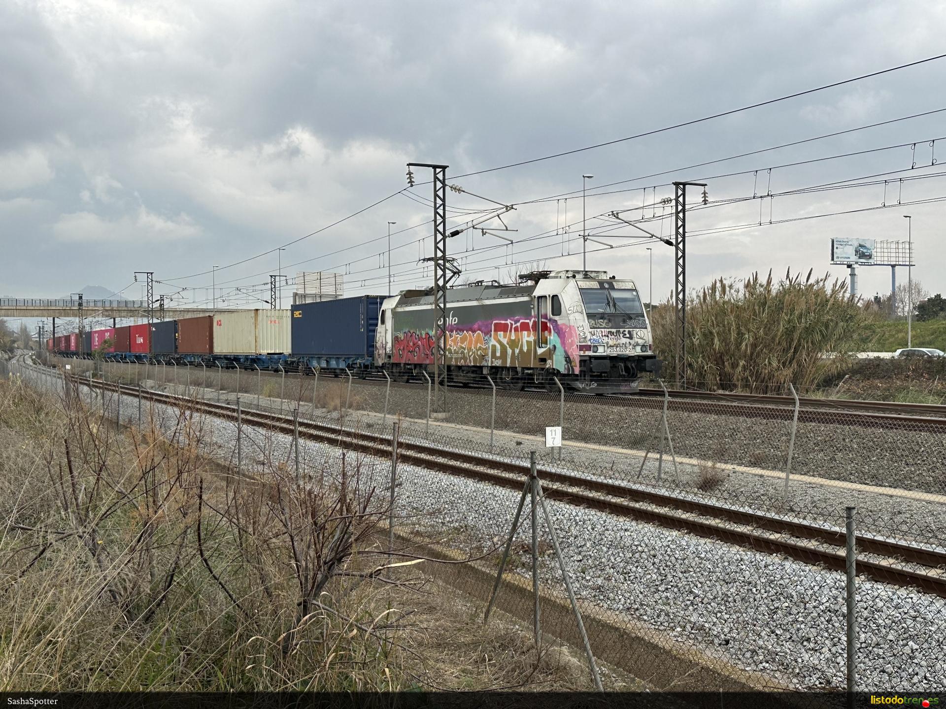 253-020 por el puente del splau