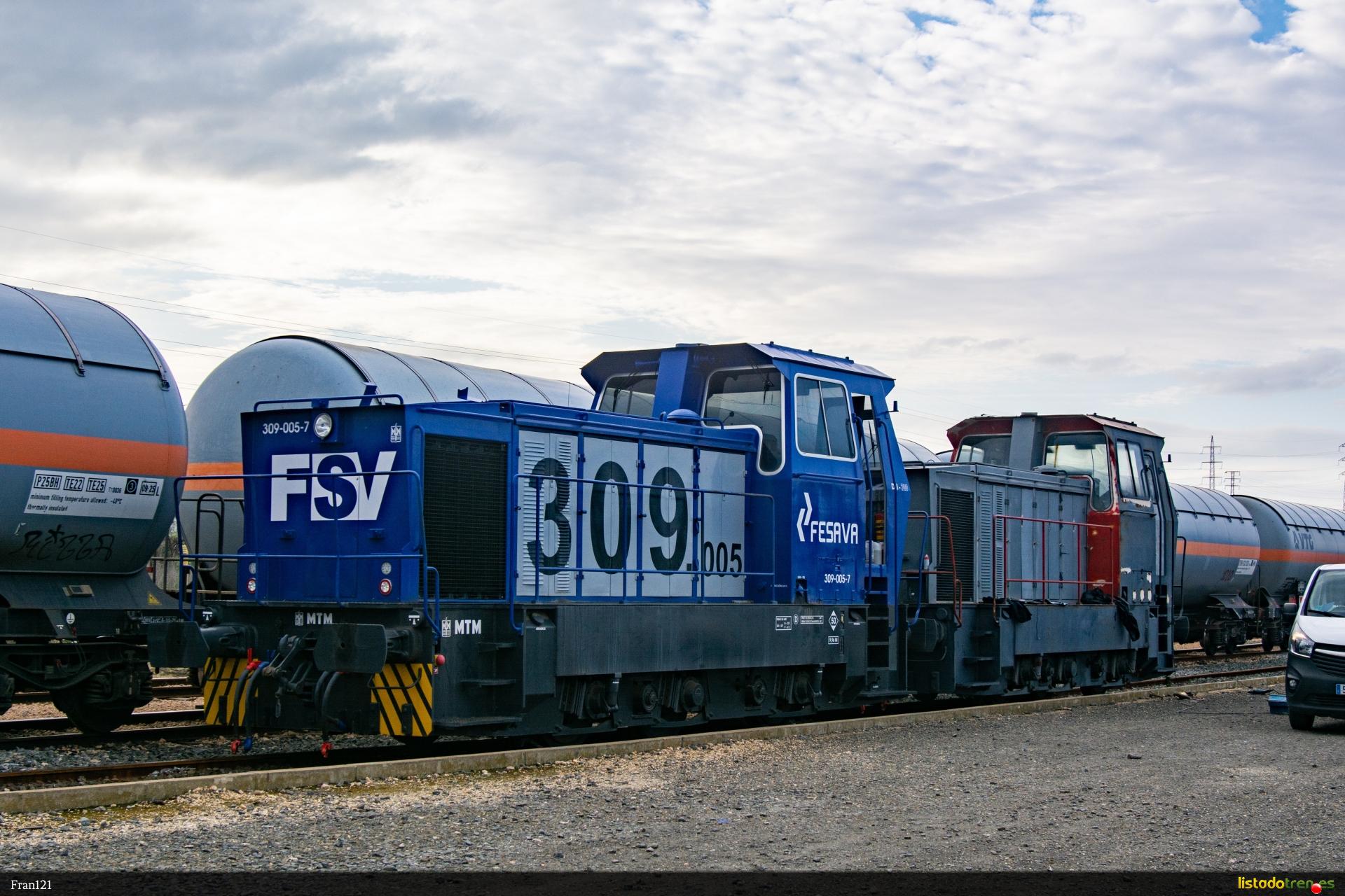 Tractor 309.005 en Huelva