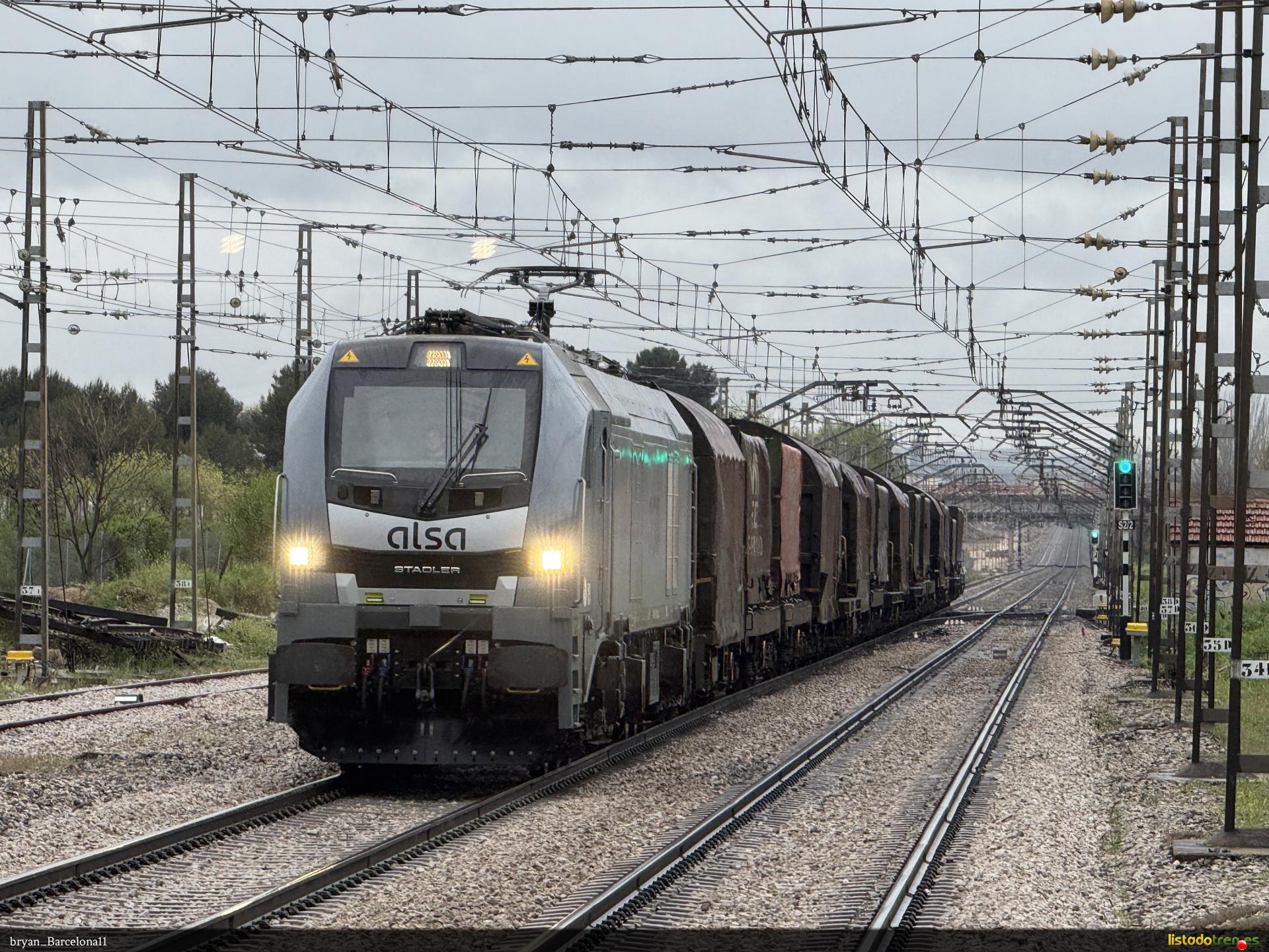256 Alsa pasando por Getafe a toda velocidad