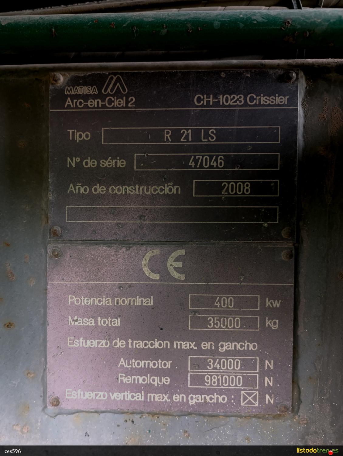 000-036-4 (placa)