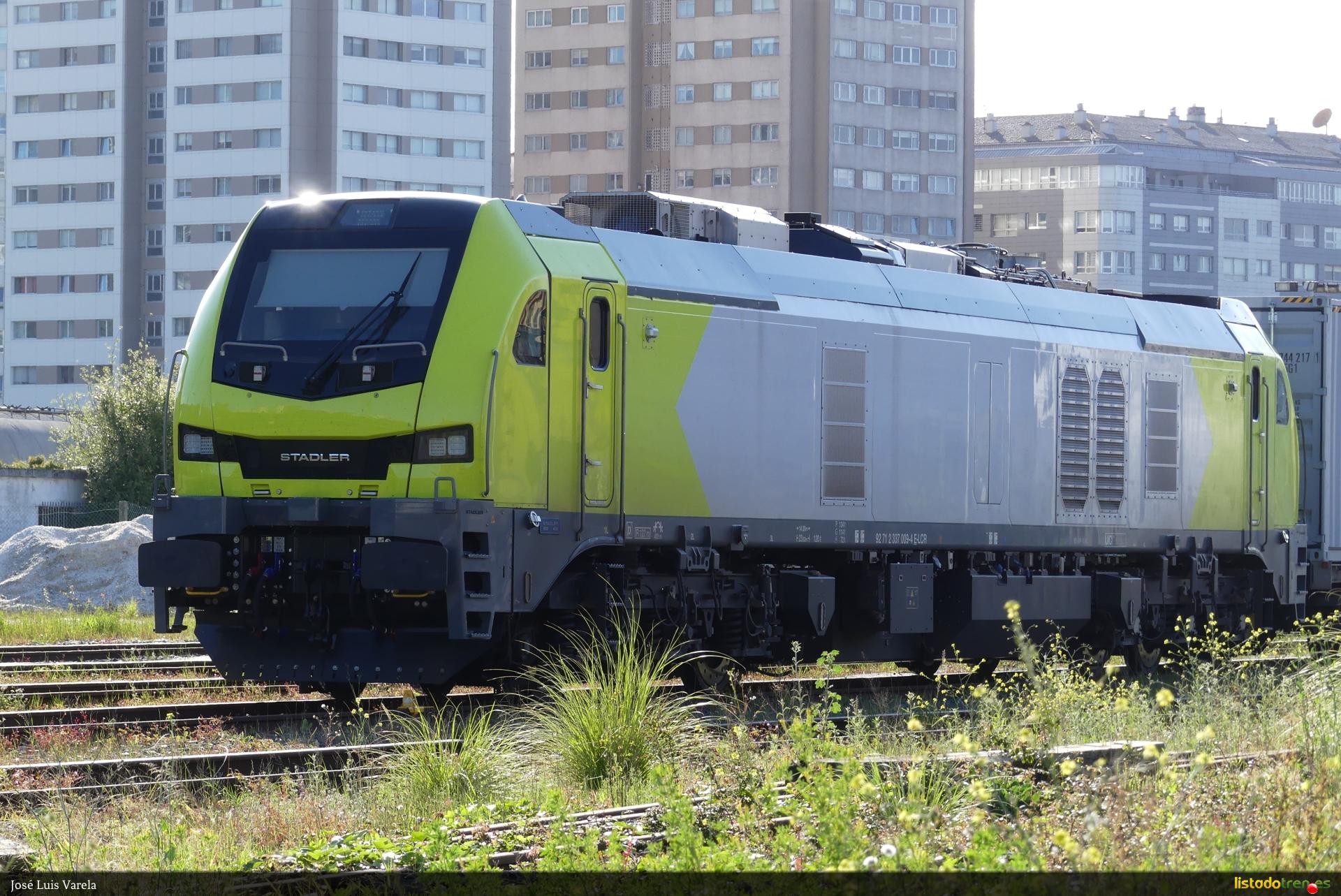 337 en A Coruña, terminal de San Diego