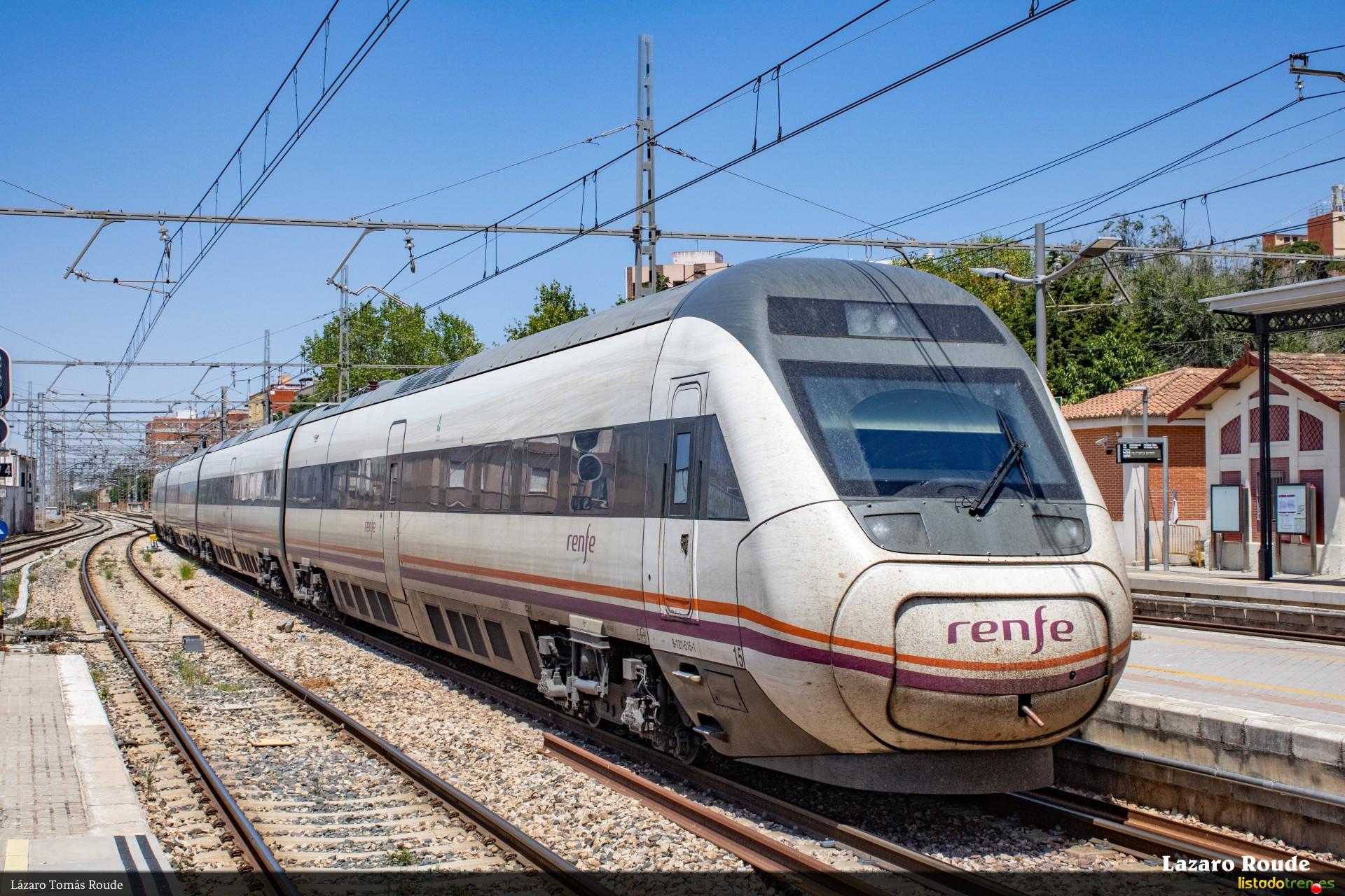 Renfe Alvia S121 Silla Valencia