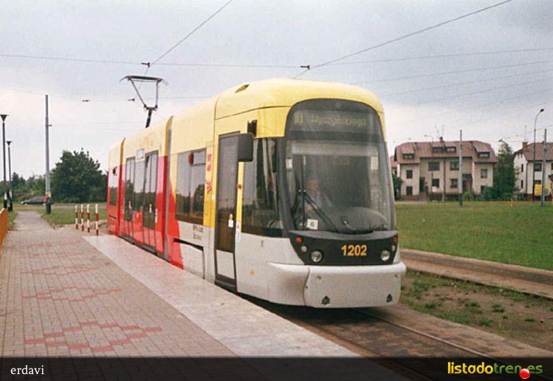 Tranvia 1202 de Lodz.