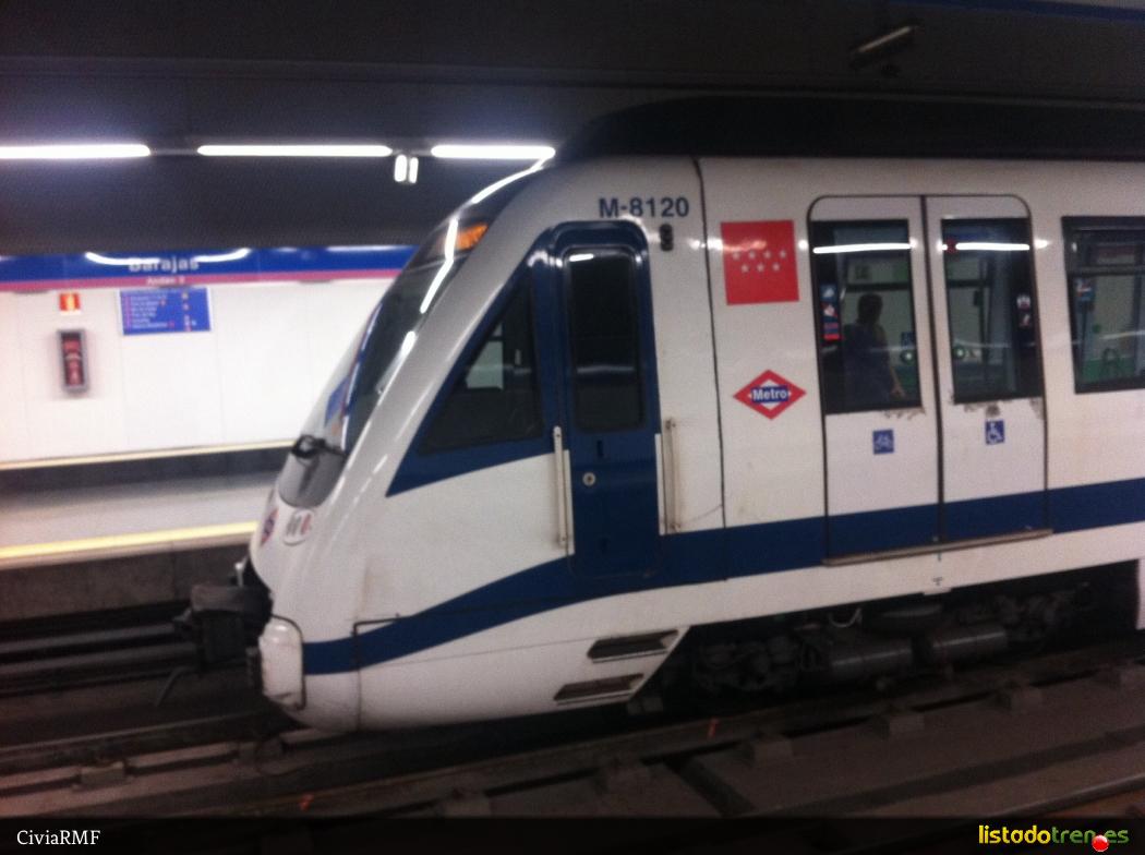 Metro unidad 8115