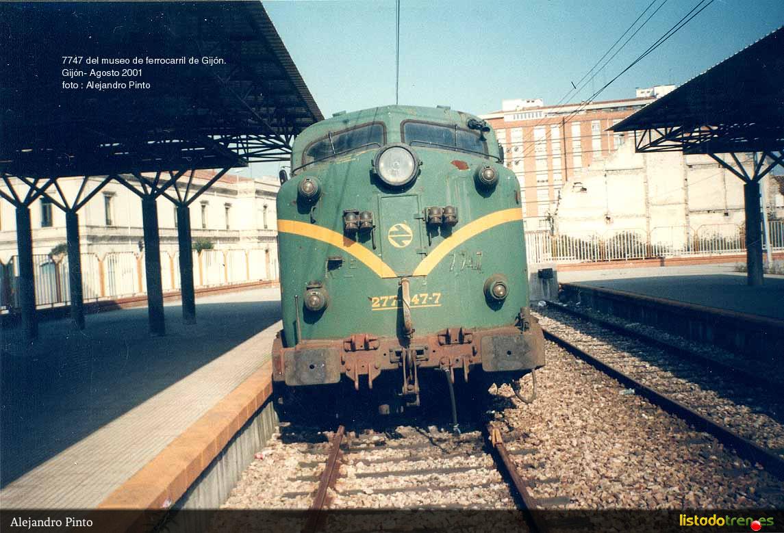 7747 museo ferrocarril Gijón.