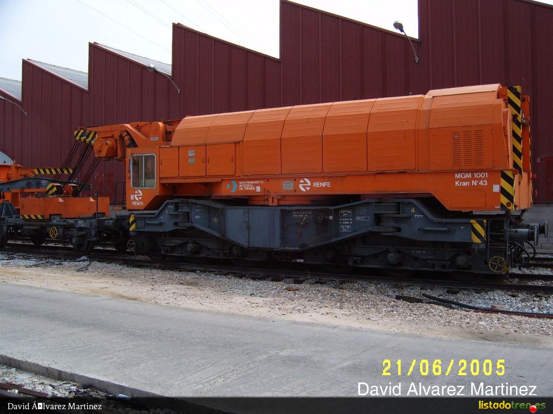 Grúa MGM 1001