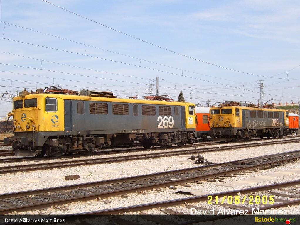 269-214 junto con la siguiente de su subserie, 269