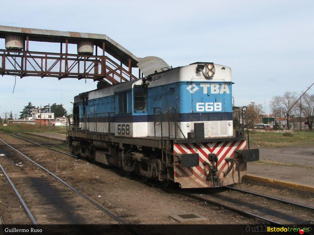 D668 en Zarate