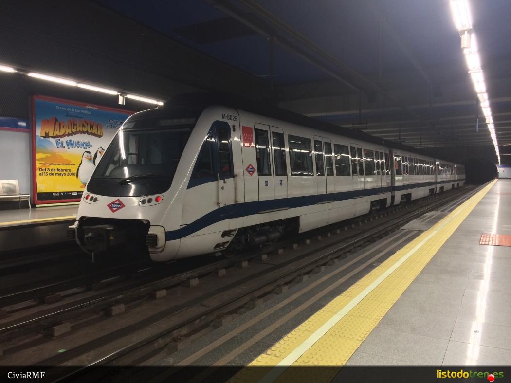 Metro madrid 8025