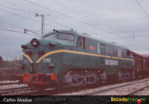 7702 verde Renfe
