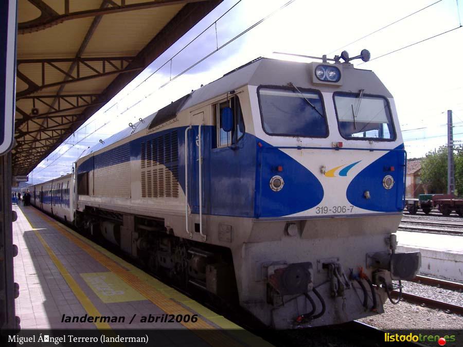 La 319.306 en librea de G.L.
