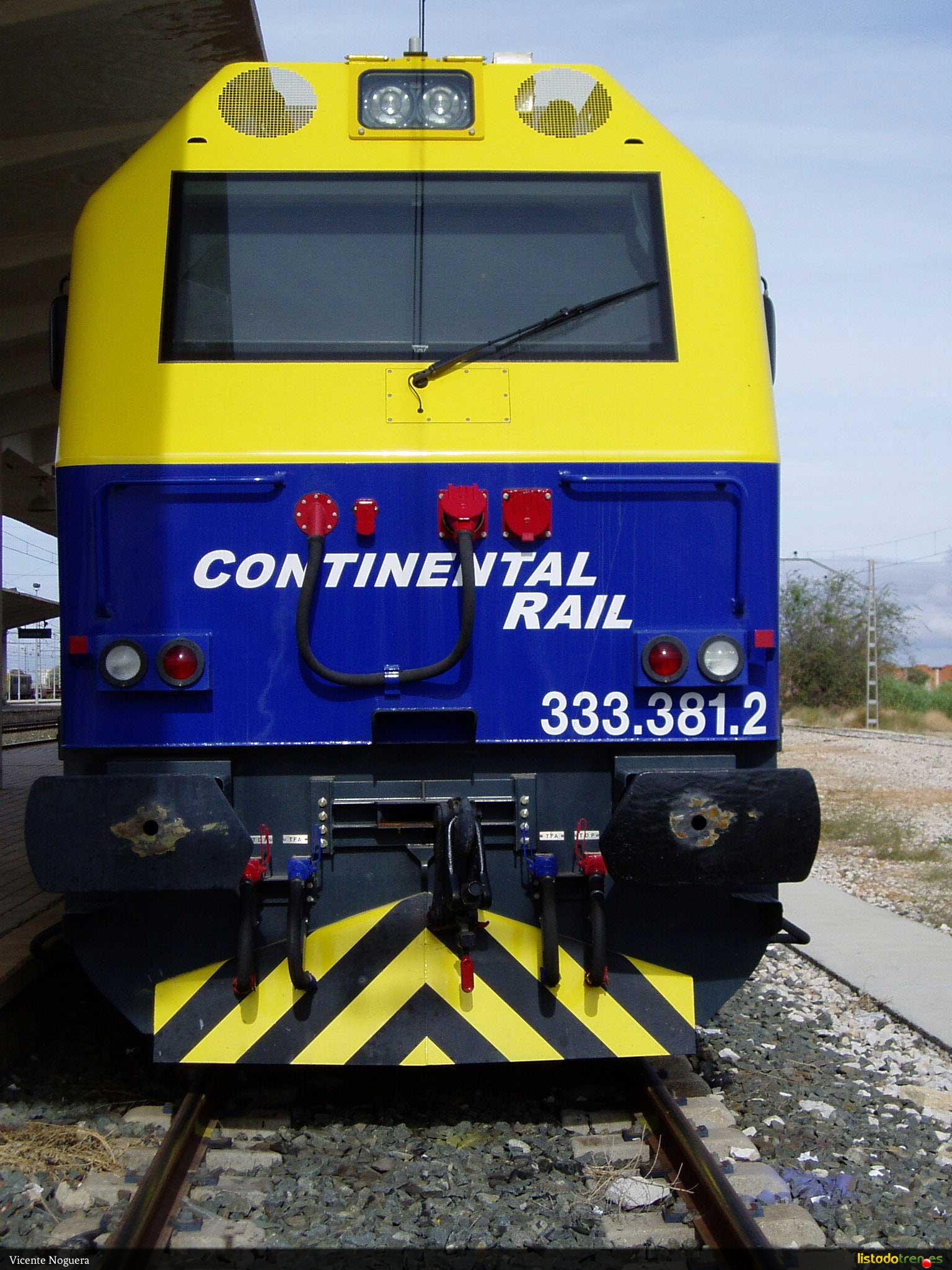 333-381.2 de Continental Rail en Albacete