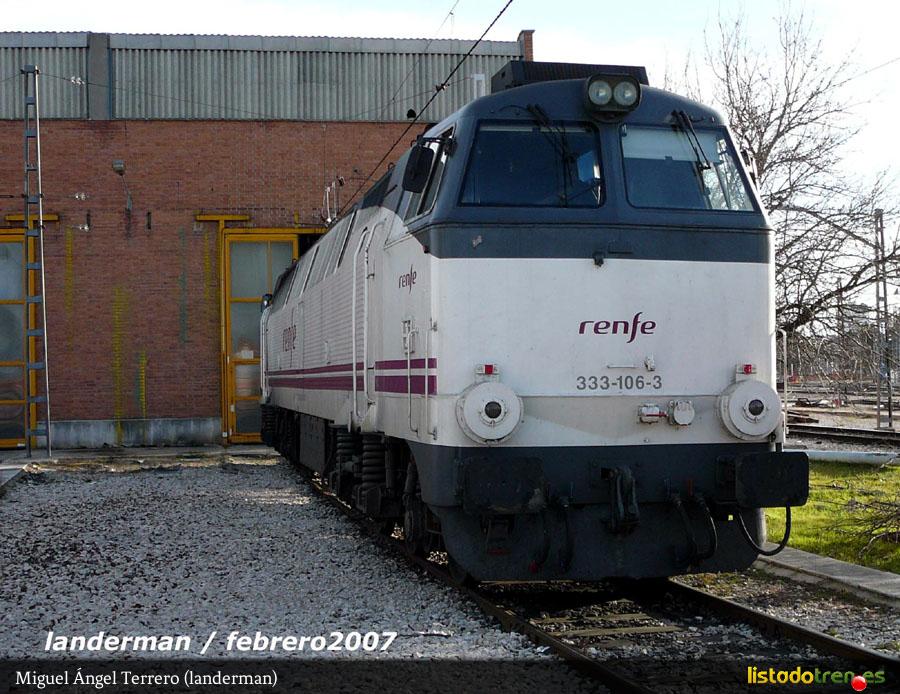 La 333.106 en Fuencarral