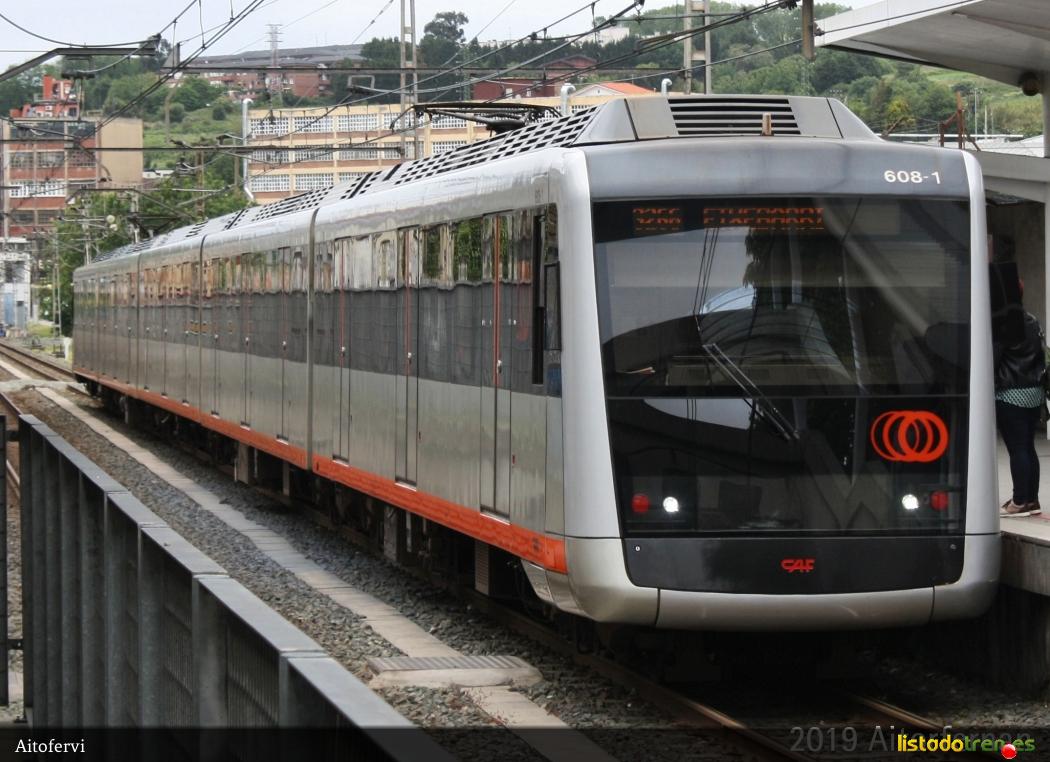 Metro Bilbao UT608 en Astrabudua