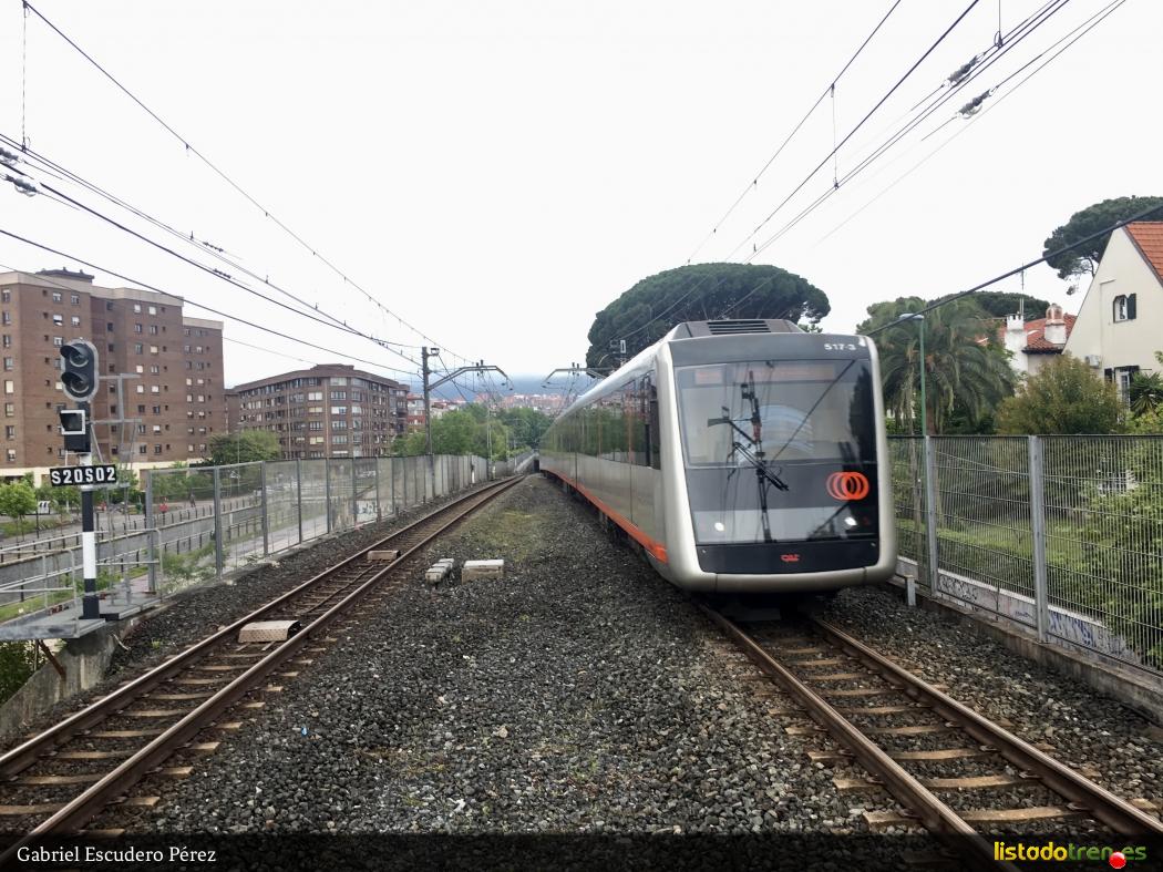 La 517 llegando a Gobela