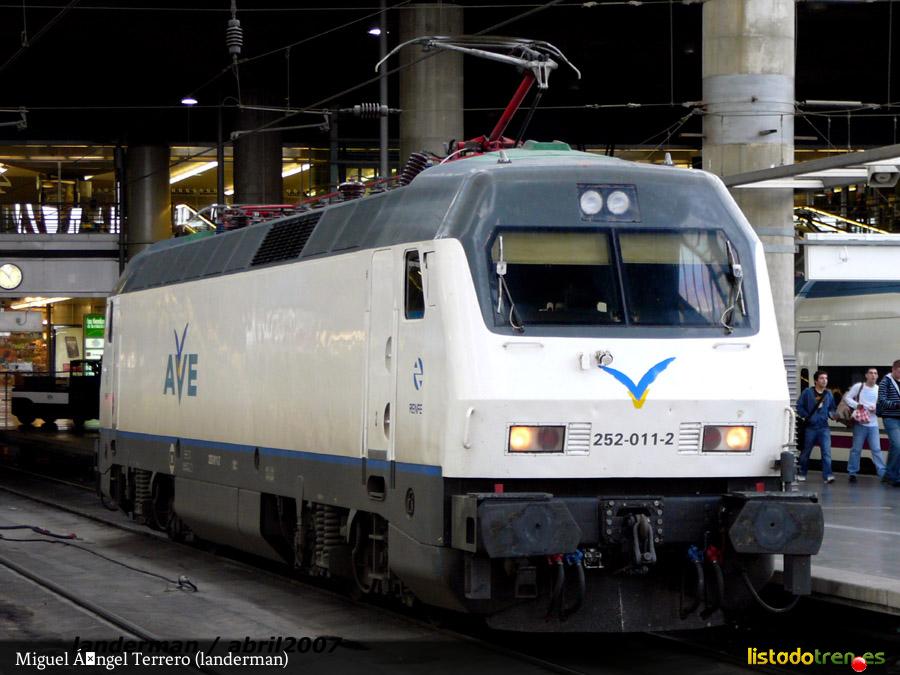 La 252-011 en Puerta de Atocha