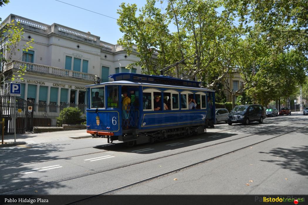 6 bajando por Av. Tibidabo