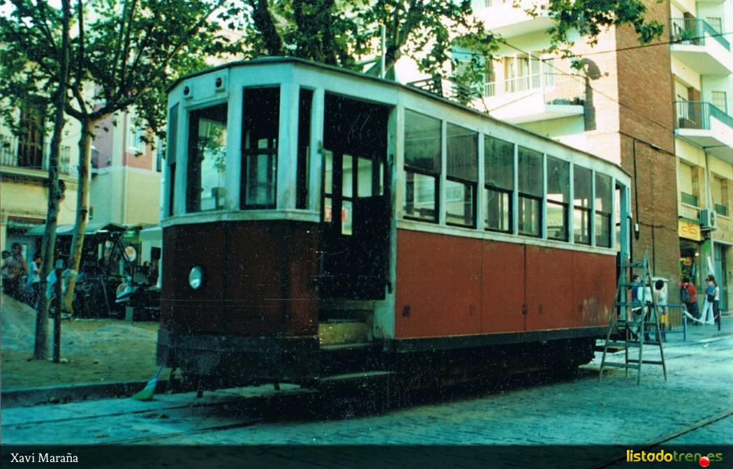 Tranvia Mataró a Argentona. Coche 2