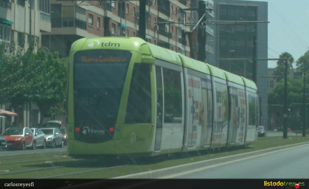 Tranvía de Murcia 161
