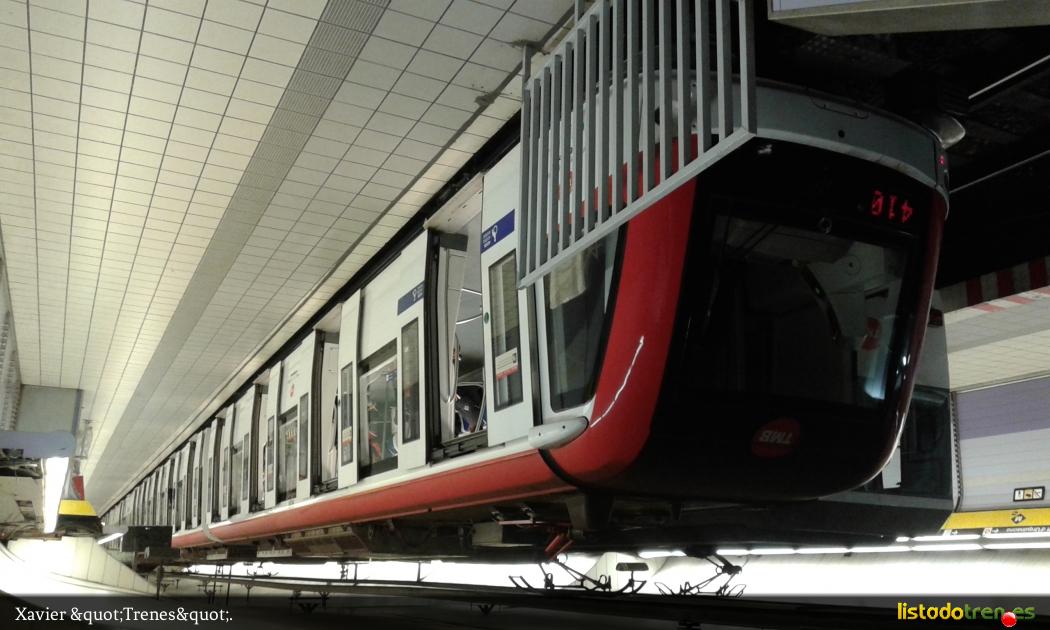 Metropolitano de Barcelona. Automotores serie 9000