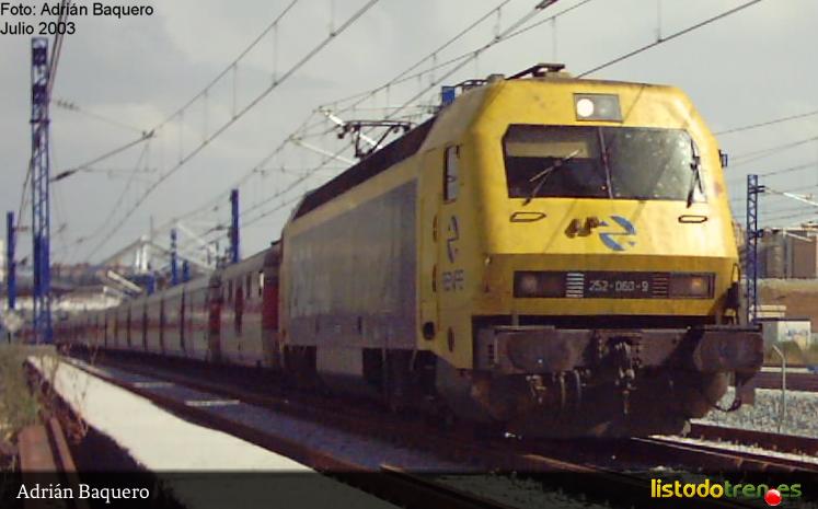 252-060 saliendo de Zaragoza-Delicias