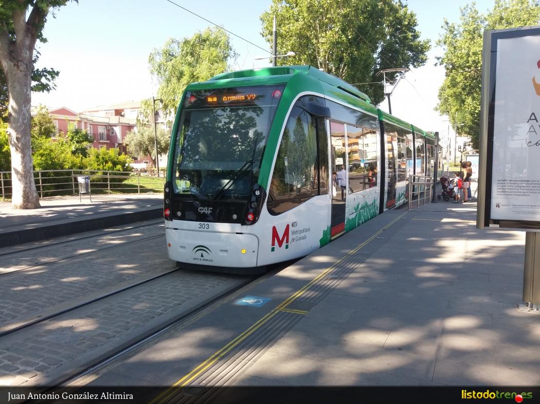 UNIDAD 303 CAF URBOS 3