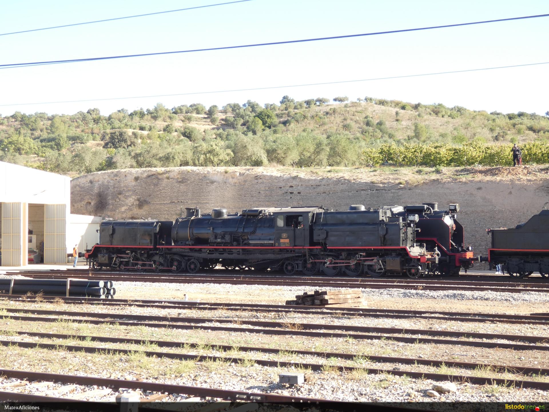 Garraffeta acomodada en la X festa del tren
