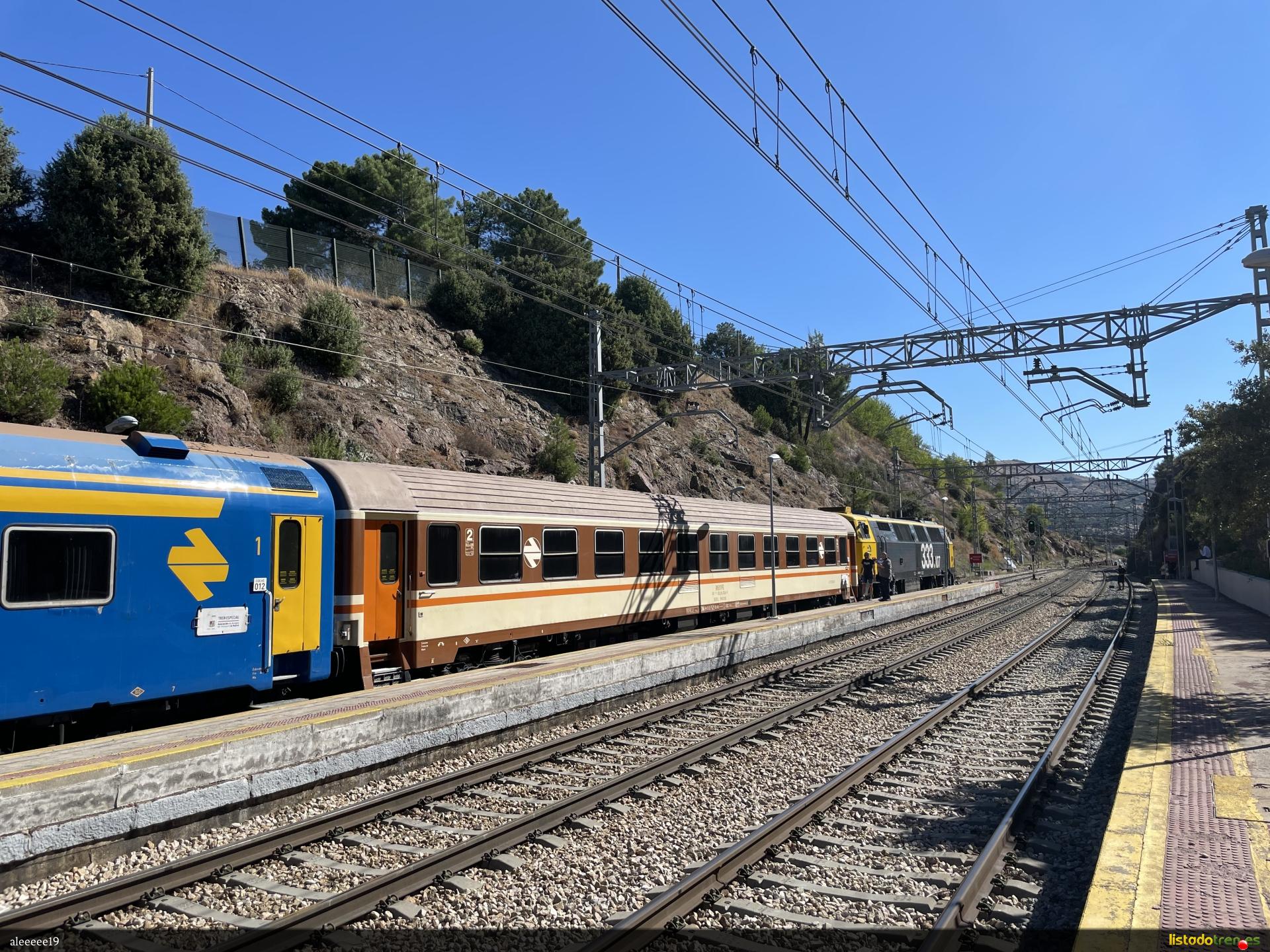 Tren de los Ochenta en Santa Maria de la Alameda
