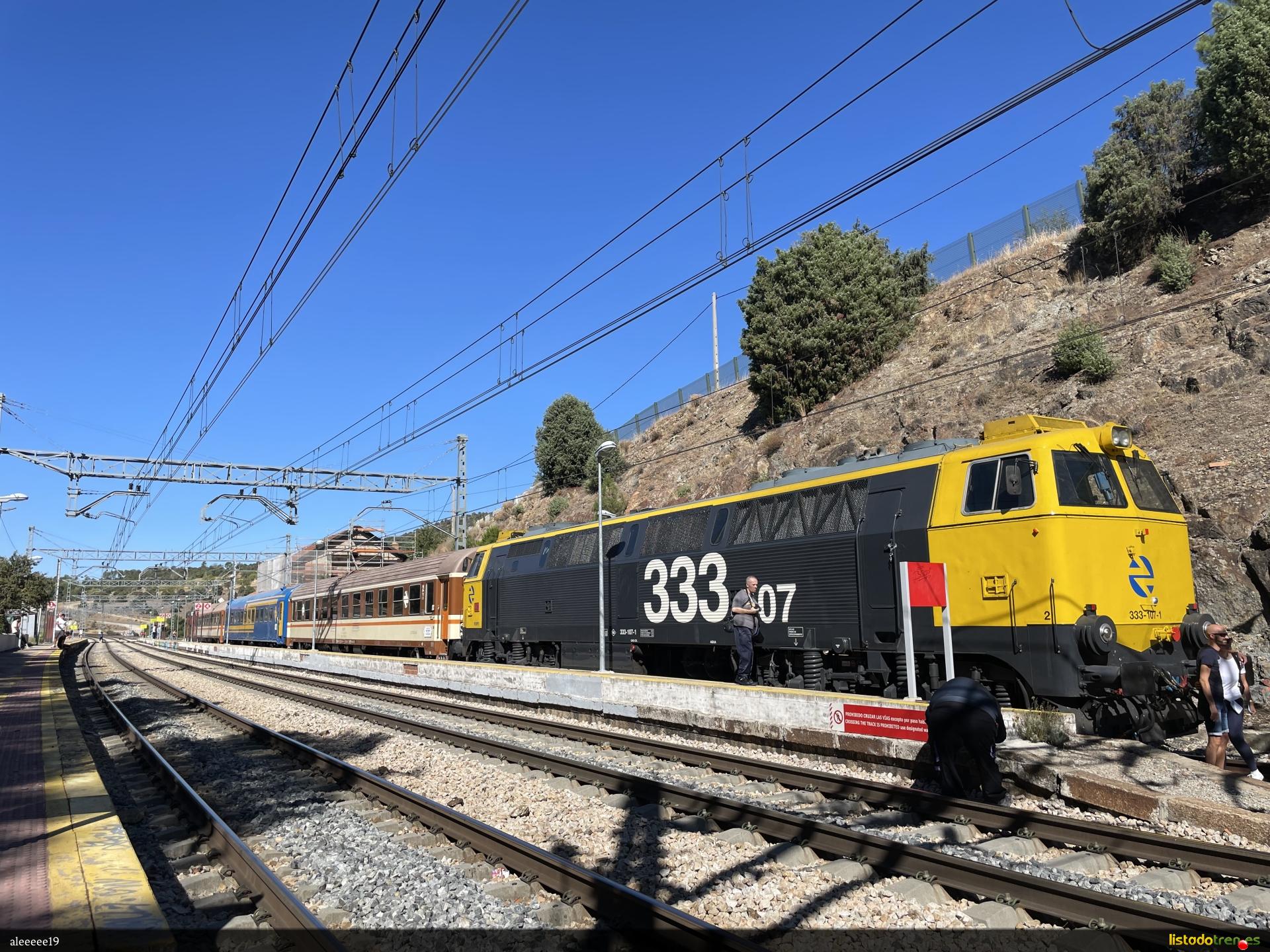 Tren de los Ochenta en Santa Maria de la Alameda
