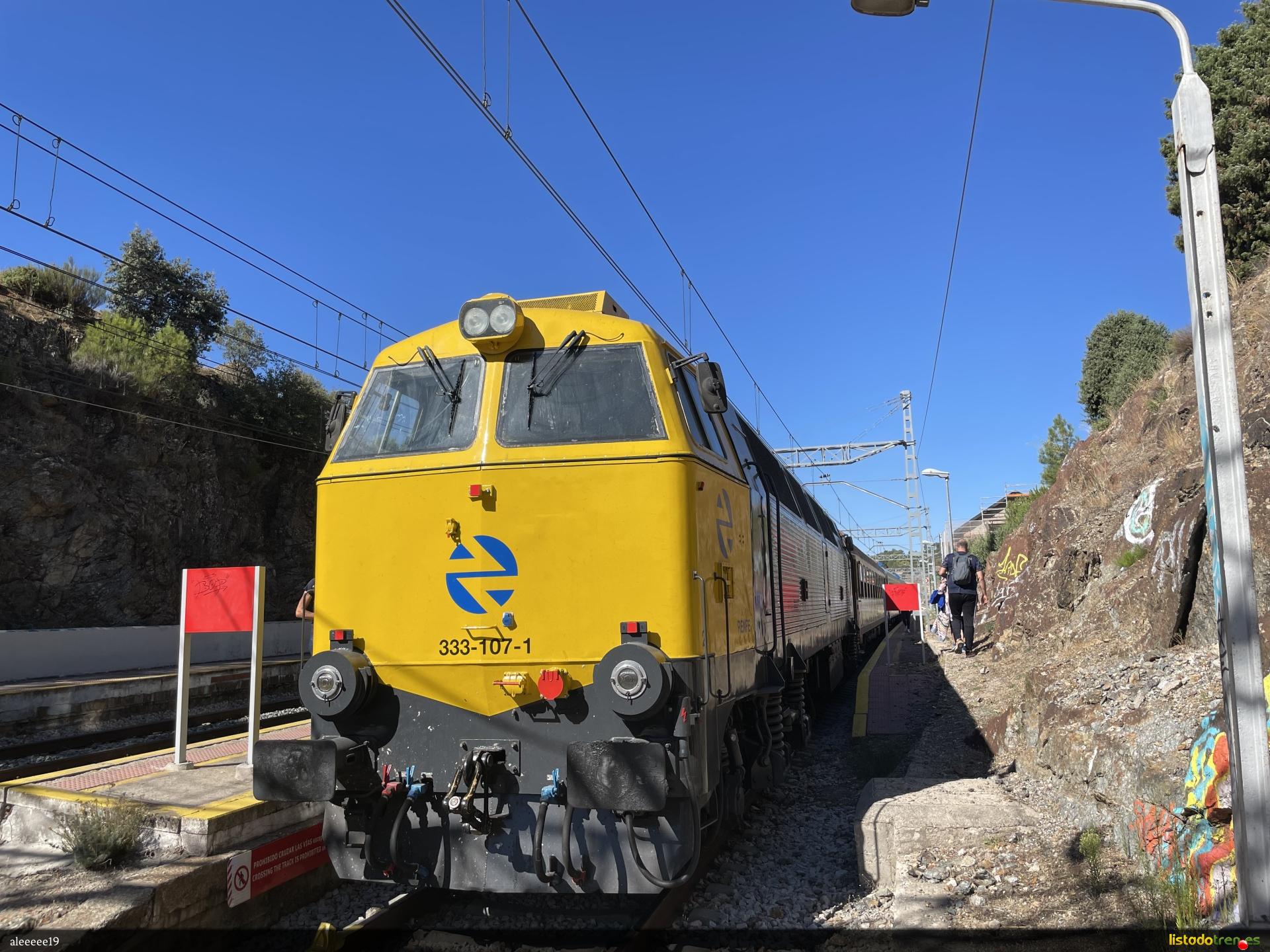 Tren de los Ochenta en Santa Maria de la Alameda