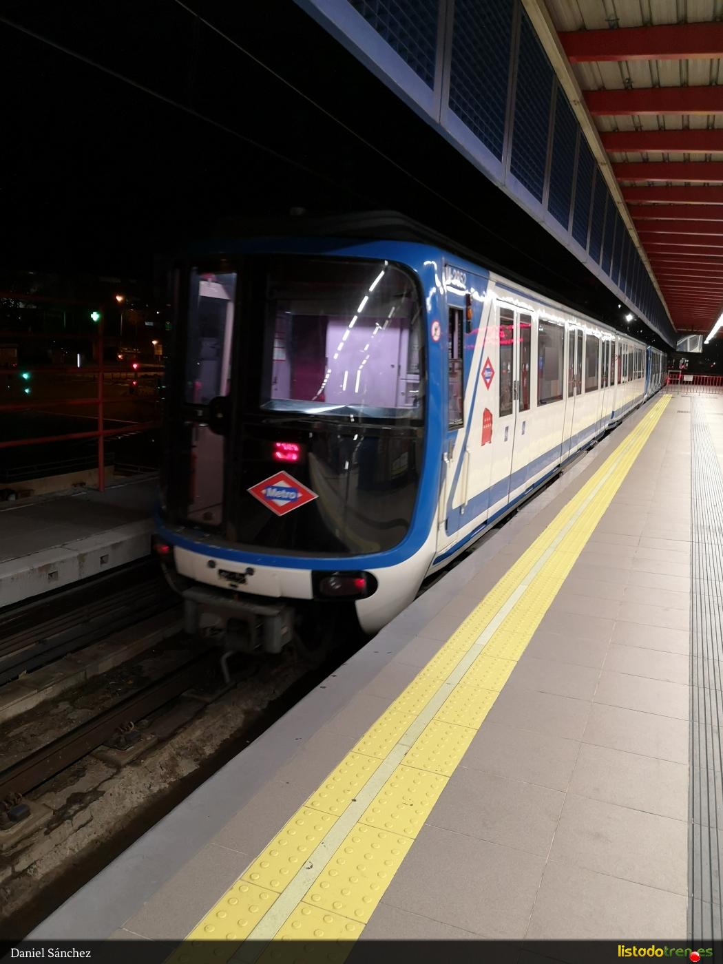 Burbuja saliendo a cocheras