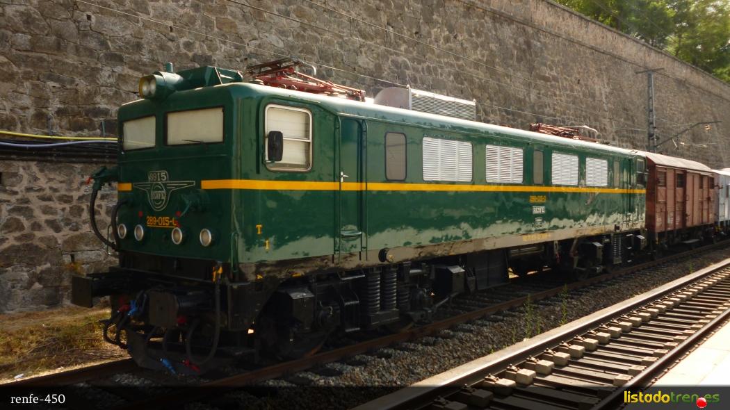 Renfe 289.015 en Príncipe Pío