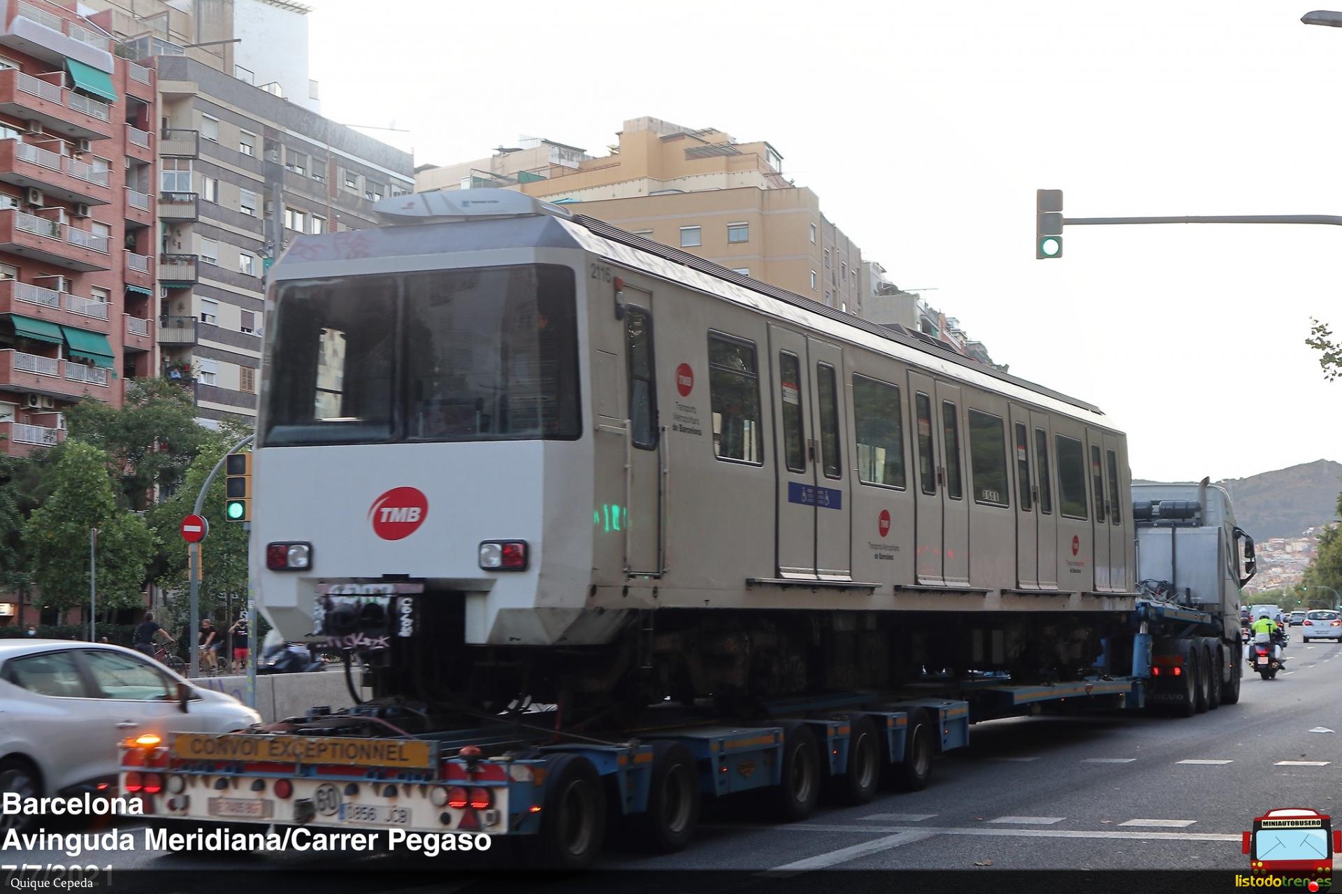 2116 en un camión gondola