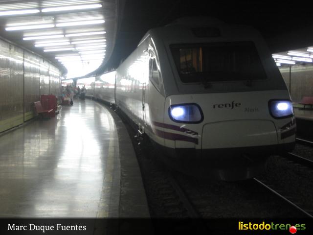 Alaris en gandia hacia madrid