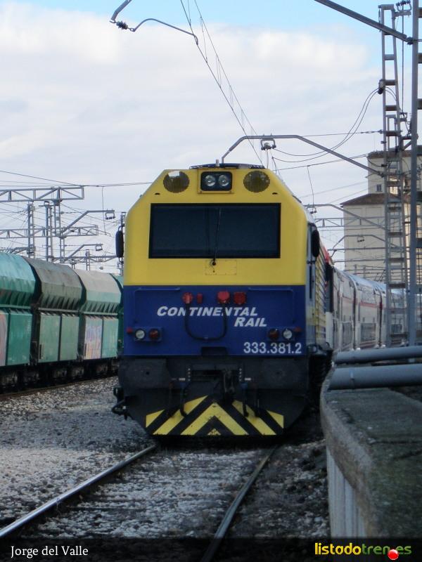 Vista frontal de 333-381