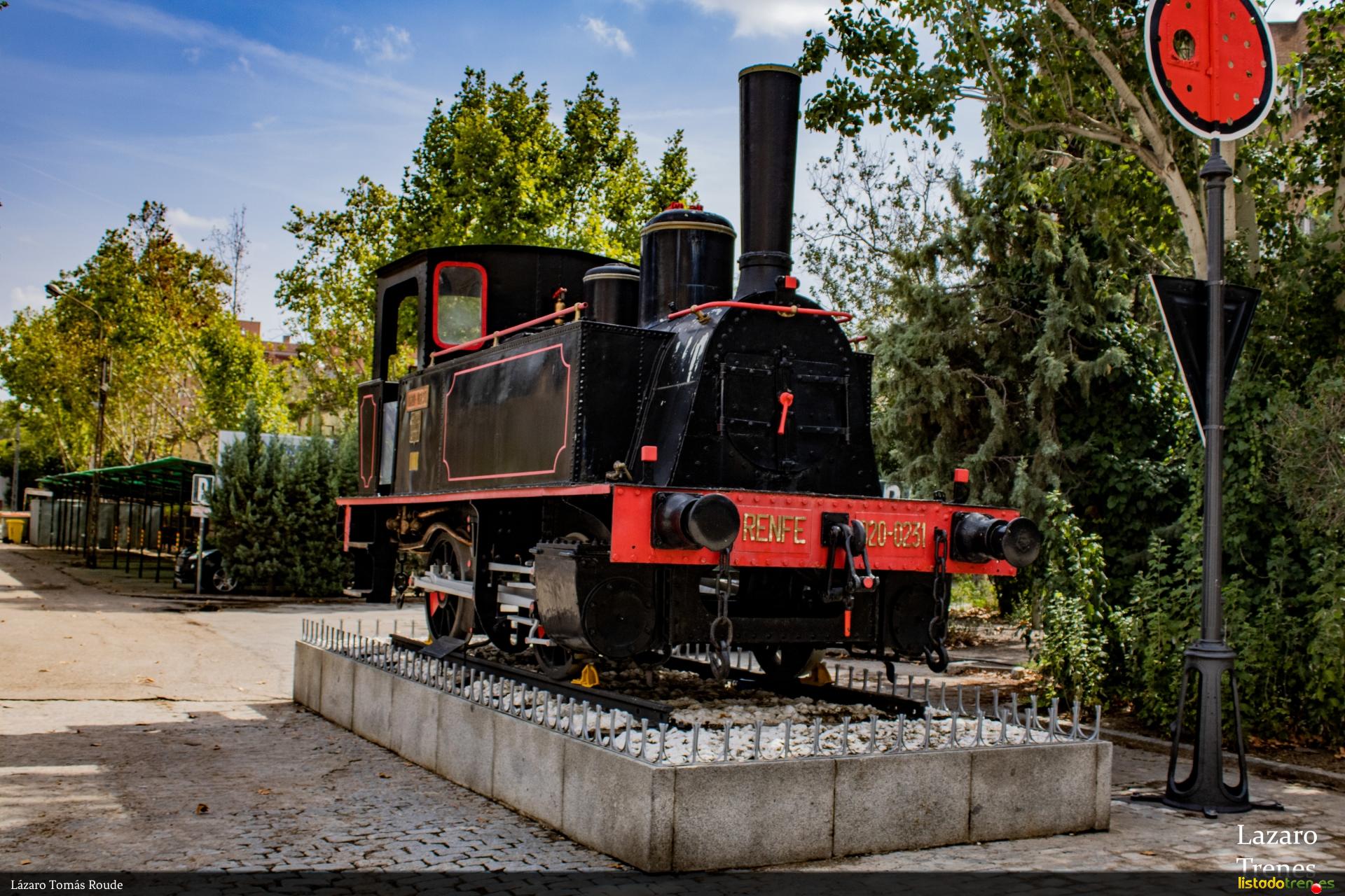 Locomotora Vapor Renfe 020-0231