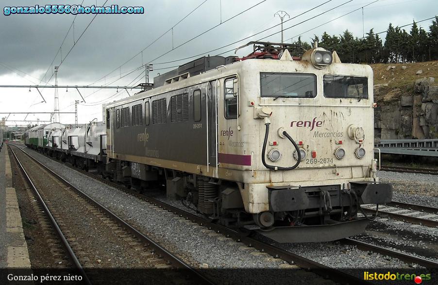 269 con tren herbicída
